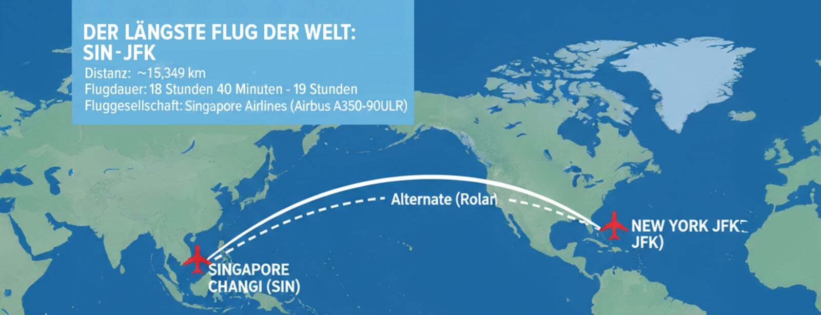 Der l&auml;ngste Flug der Welt